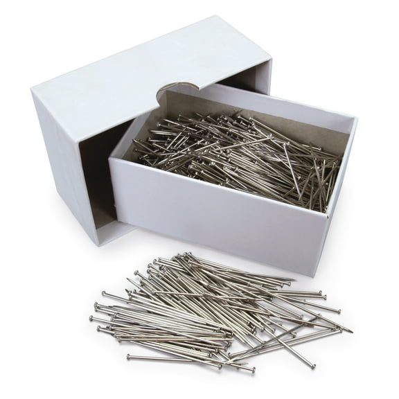 Dissecting Pins, Nickel-Plated, 2", Box Of 900