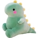 thumbnail image 1 of Lindos juguetes de peluche de dinosaurio, peluches de dinosaurio con forma de almohada grande y suave en 3D, muñeco de peluche de dinosaurio, lindos regalos de cumpleaños para niños y niñas (verde, 20, 1 of 4