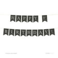 thumbnail image 1 of Happy 1st Birthday! Vintage Chalkboard Pennant Party Banner, 1 of 2