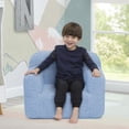 thumbnail image 2 of Silla infantil de espuma Delta Children Sherpa Cozee Blue, 2 of 7