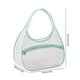 thumbnail image 3 of Bolsa transportadora para gatos de malla de nylon transparente - Transportín plegable y portátil para mascotas con ventilación, 55x33x20cm, azul cielo/gris/beige/verde menta, 3 of 6
