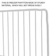 thumbnail image 6 of HERFIER Freezer Divider Refrigerator Divider Iron Mesh Divider Shelf Divider Home Supply 11x8.65x3.93in, 6 of 8