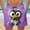 Purple, variant on COSFO Casual Big and Tall Swim Trunks for Men Funny Animal Print Beach Quick Dry Board Shorts Drawstring Summer Breathable Loose Fit Elastic Waist Swimwear