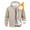 Khaki, variant on Men's Casual Fleece Sherpa Lined Zip Up Hoodie Thick Sherpa Lined Winter Pullover 2025 Fall Winter Hooded Sweatshirt