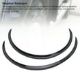 thumbnail image 3 of 2 Pcs Pneus de Roue Bande de Sourcils, 72cm Bande de Sourcils Gauche Droite en Caoutchouc pour Voiture, Décoration de Lèvres Évasée Universelle pour Garde-Boue, 3 of 7