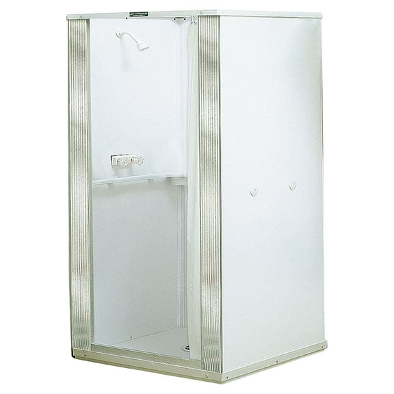 Mustee Free Standing Shower Stall 74-3/4"x32" 80