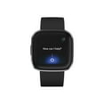 thumbnail image 2 of Fitbit Versa 2 - Carbone - Montre Intelligente avec Bracelet - silicone - Noir - Bluetooth - 1.41 oz, 2 of 7