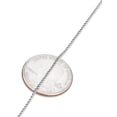 thumbnail image 2 of 1.2mm Solid .925 Sterling Silver Ball Bead Chain Necklace, 22 inches + Gift Box, 2 of 7