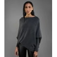 thumbnail image 3 of Suéter de color sólido europeo y americano Suéteres para mujer Suéteres casuales de invierno Suéteres holgados de color sólido Tops sexys, 3 of 5