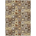 thumbnail image 2 of Addison Rugs Chantille Indoor/Outdoor Transitional Patchwork Brown Machine Washable Rectangle Rug, 10' x 14', 2 of 8