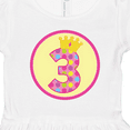 thumbnail image 4 of Inktastic Princess 3rd Birthday Girls Toddler Dress, 4 of 5