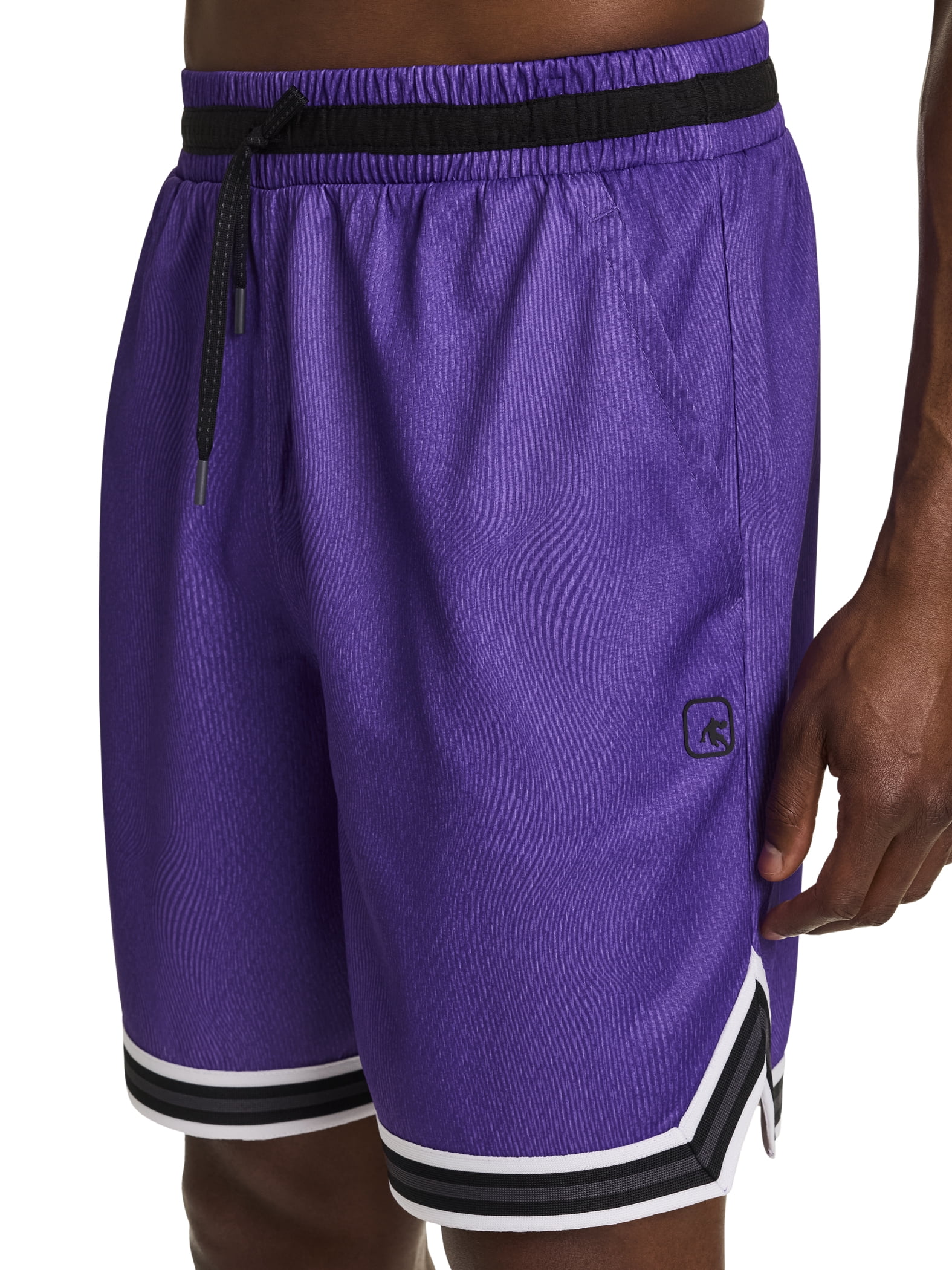 AND1 Men's and Big Men's Challenger Short, 8" inseam, Sizes XS-5XL