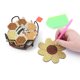 thumbnail image 3 of Cuadros Decorativos Posavasos de corcho DIY Posavasos de copa creativos Tapete de copa de diamantes para protección de mesa Wdftyju  embutido en tela, 3 of 9