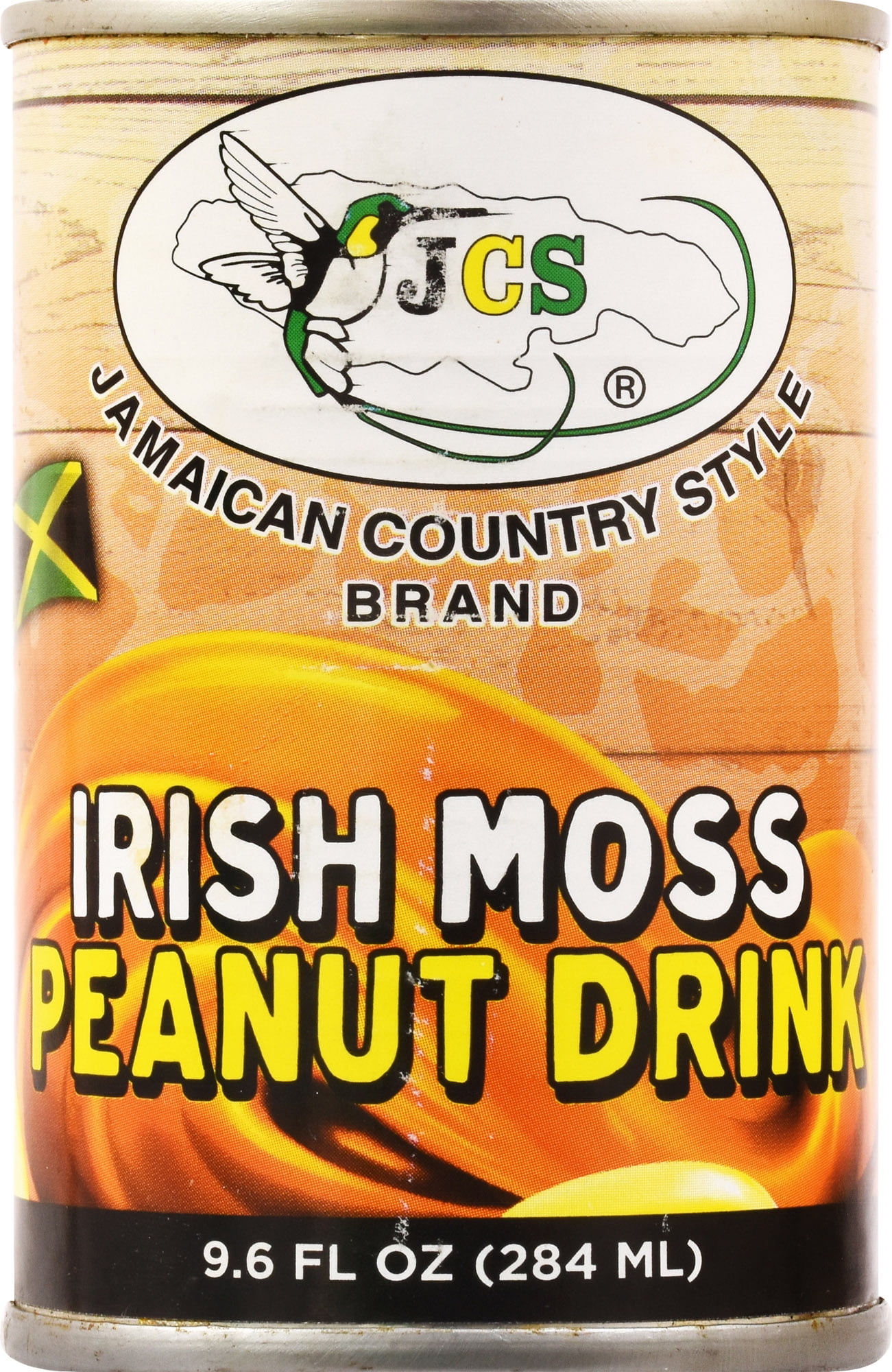 (4 pack) JCS Irishmoss Peanut Drink, 9.6 oz