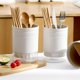 thumbnail image 1 of Organizador de utensilios de cocina perfecl Divisor multifuncional Soporte de drenaje, 1 of 8
