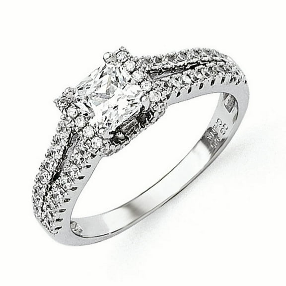 Sterling Silver & CZ Ring
