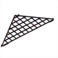 thumbnail image 1 of Étagère Triangulaire en Grille, Blanche, 1 of 1