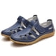 thumbnail image 5 of WILLBEST Sandalias De Mujer Zapatos De Mujer Moda Sandalias Planas De Suela Suave Sandalias Casuales Retro, 5 of 5