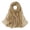 Khaki, variant on QASIEATN Lace Hijab SoftBlend Lightweight Shawl with Elegant Lace Trim Non Head Scarf for Womens Everyday Wear