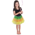 thumbnail image 3 of Baby Girl Tutu Skirt Yellow Rainbow Princess Ballet Tutu for6-18Month, 3 of 4