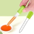 thumbnail image 2 of 5ml Clear Graduated Silicone Pipettes Droppers, 1 Pc Infant Baby Liquid Feeding Pipette Medicine Dropper, Domestic Baby Medicine Syringe Pipettes Dropper, Oral Syringe withut Needle for Liquid, Green, 2 of 6