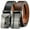 Black & Dark Brown, variant on YOETEY Mens Belts 2 Pack, Ratchet Belts for Men - Adjustable Fit, Effortless Style 1 3/8"(35mm)