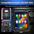 thumbnail image 2 of Radio para auto EagleNav F150 2013-14 Android 13 de 12,1", 2 of 7