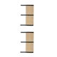 thumbnail image 3 of Billuyoard Cubierta de pierna de silla de Sisal a prueba de arañazos apartamento sala de estar sofá escritorio Protector de patas de 25x63cm 2piezas, 3 of 6