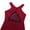 A Burgundy, variant on Aislor Kids Flower Girl Wedding Pageant Bridesmaid Dress Halter Backless Chiffon Floral Lace Maxi Gown