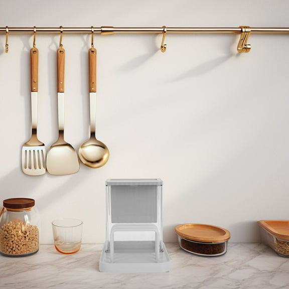 HEATSHAKING 1Set Kitchen Utensil Organizer In Abs Material For Homeowners And Cooks