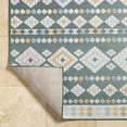 thumbnail image 2 of Livabliss Outdoor Rugs, 2x3 Lakeside Coastal Medium Green Area Rug for Patio, Porch, Deck, Backyard, Waterproof Indoor Outdoor Carpet (2' x 2'11"), 2 of 7