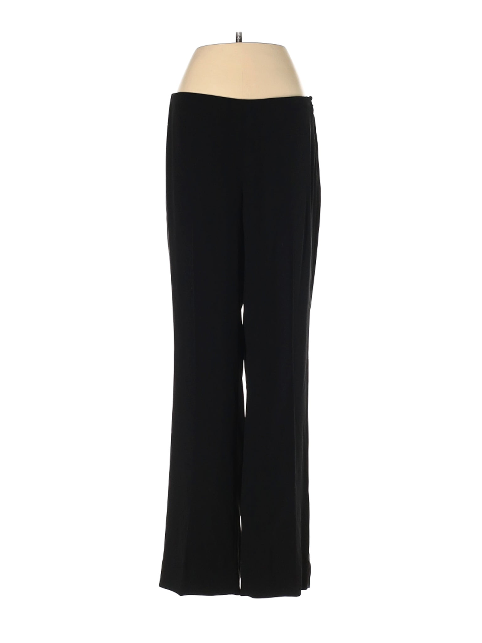 womens black dress pants walmart