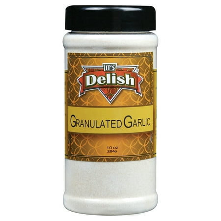 Granulated Garlic by Its Delish, 10 oz Medium Jar