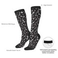 thumbnail image 5 of Picia Women Crew Soft Moisture-wicking Socks Anchors Pattern Design Cotton Socks, One Size fit All, 5 of 9