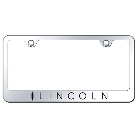 Au-TOMOTIVE GOLD Lincoln Laser Etched Frame - Mirrored