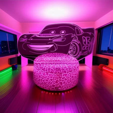 

DJNIRUI Enhance your child‘s bedroom with this Adorable Cute 3D Car Lamp Night Light - Perfect Desk Decor to create a whimsical atmosphere. This lamp is an Ideal Birthday and Christmas Gi