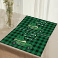 thumbnail image 1 of St Patricks's Day Placemats Irish Day Plaid Decorative Placemats Insulated Tablecloths round Tall Kitchen Table Set, 1 of 3