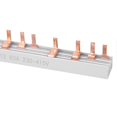 thumbnail image 1 of 4P Circuit Breaker Bus Bar Connection Terminal Block 12 Channels Red Copper 63A 230‑415V for Industry Outdoor Ships, 1 of 2