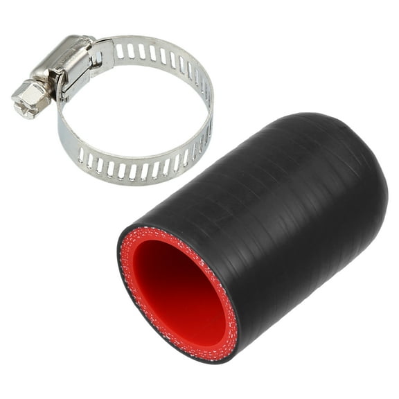 1 Set 32mm 1.26" ID Car Silicone Coolant Cap Intake Vacuum Hose End Plug Car Coolant Heater Black