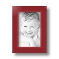 thumbnail image 2 of ArtToFrames 4x6" Red Picture Frame, Red Wood Poster Frame, with Regular Glass and Foam Backing 3/16 inch (FBPL-4155), 2 of 8