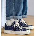 thumbnail image 4 of Men's Canvas Sneakers - low-top shoes with anti-Slip Sole | Casual Fashion Shoes, 4 of 12