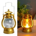 thumbnail image 2 of Xingzhi Lantern LED Oil Lamp Table Porch Cabin Winery Light Golden, 2 of 8