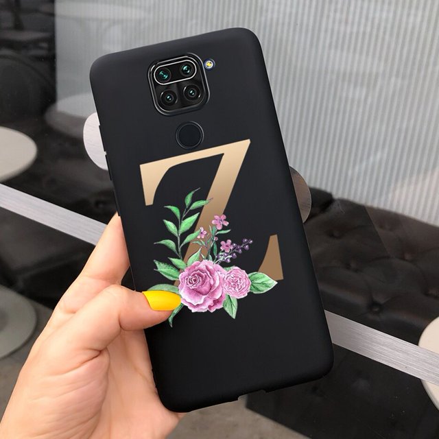 Para Xiaomi Redmi Note 9 Case Note9s Soft TPU Cute Letters Phone Case para Xiaomi Redmi Note 9 Pro Case Note 9S Note9 S Contraportada Tan Jianjun unisex