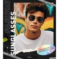 thumbnail image 2 of HSHDLDF Lunettes de Soleil Rondes Hommes Femmes Polarisées Hippie Lunettes de Soleil Rondes Lunettes de Soleil Rondes Monture en Métal avec Protection UV, 2 of 7