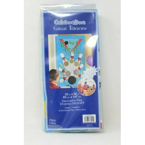 Celebration Game Banner Bowl Toss