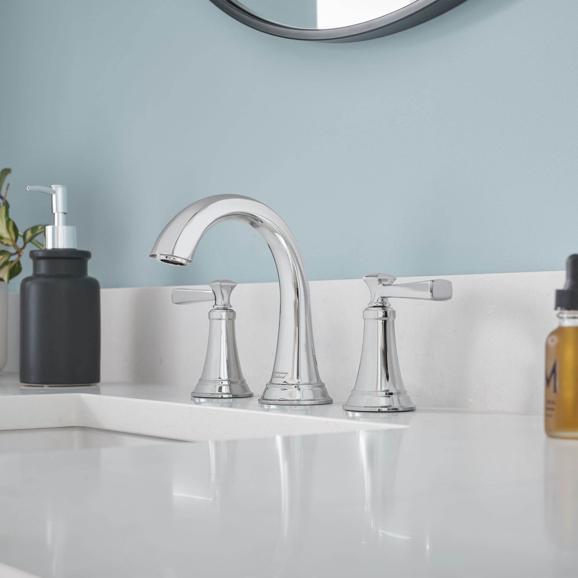 American Standard 7617.807 Glenmere 1.2 GPM Widespread Bathroom Faucet - Chrome