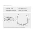 thumbnail image 2 of KINGSEVEN Fashion High Quality Sunglasses UV400 Polarized Alloy Frame Casual Eyewear, 2 of 3