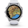 thumbnail image 2 of Garmin, monitor deportivo, fenix 8, 43mm, AMOLED, Whitestone, 2 of 8