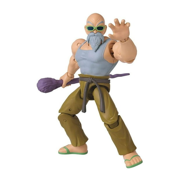 Figura de Acción Bandai Dragon Ball Legendaria de 6.5 Pulgadas Maestro Roshi