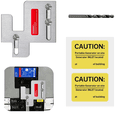 thumbnail image 3 of Generator Interlock Kit Compatible with Cutler Hammer BR Series 150 and 200 Amp Panels, 3 of 5